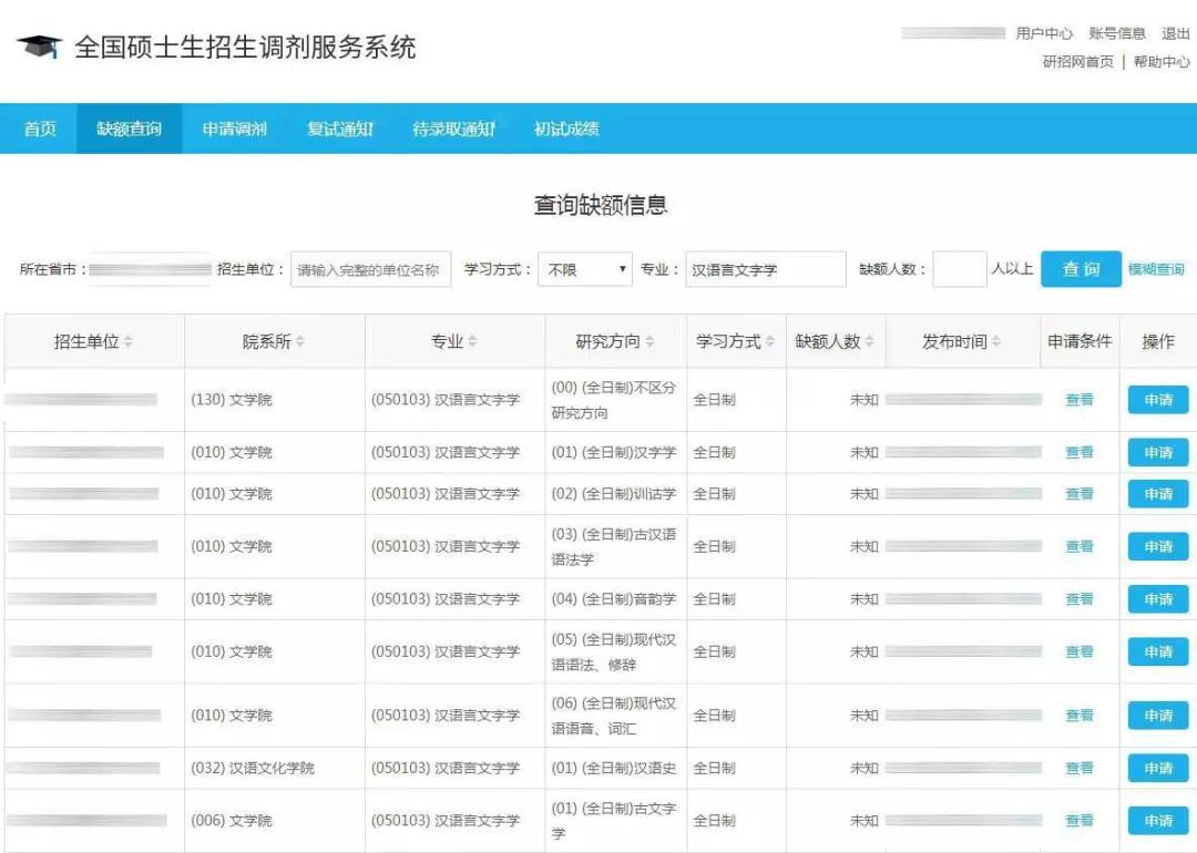 2018考研調劑步驟