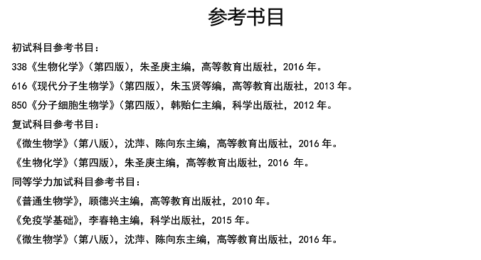 武漢科技大學生命科學與健康學院關于預發(fā)布2021年碩士研究生招生專業(yè)目錄的通知