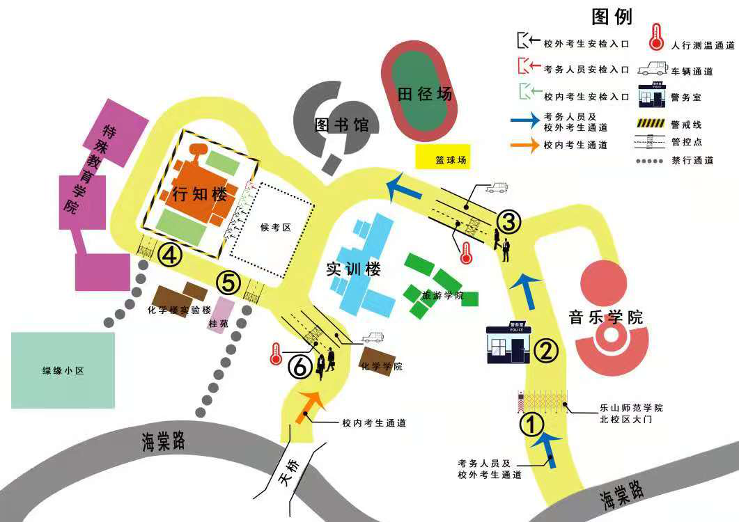 2021考研考場安排：四川省各考點考場方位圖及溫馨小貼士請收好！